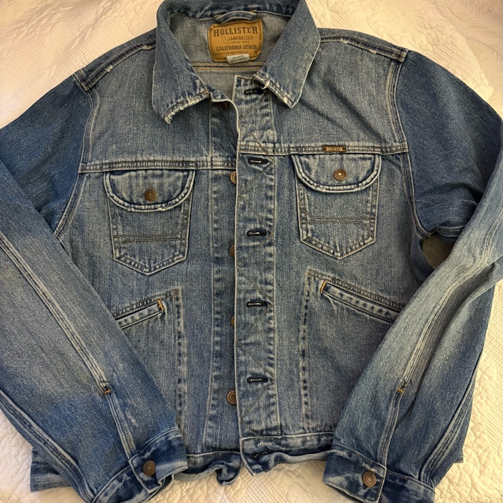 Hollister Light Blue Denim Jacket